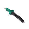 Glass Seed Beaded Sword Big Pendants PALLOY-CJ00145-3