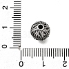 Engraved 304 Stainless Steel Beads STAS-H263-17AS-04-3