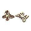 50Pcs Hollow Unfinished Wood Butterfly Shaped Cutouts Ornament WOCR-PW0003-07-2