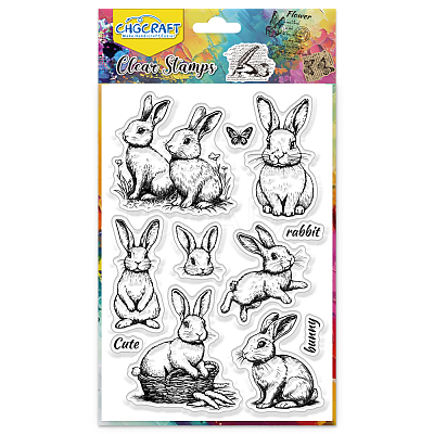 PVC Plastic Clear Stamps DIY-WH0618-0316-1