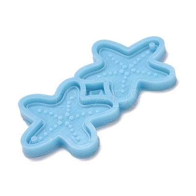 Starfish Shape Pendant Silicone Molds DIY-M034-08-1