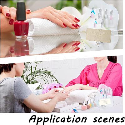 Acrylic Nail Art Displays ODIS-WH0007-56-1