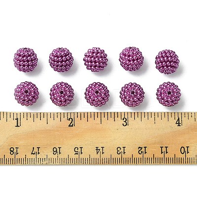 Imitation Pearl Acrylic Beads OACR-FS0001-45G-1