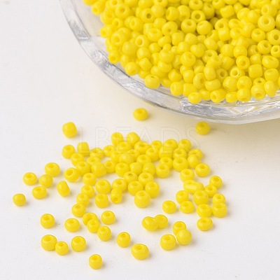 12/0 Opaque Colours Round Glass Seed Beads X-SEED-A010-2mm-42-1