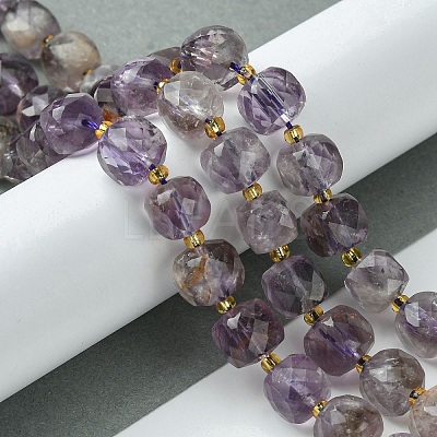 Natural Amethyst Beads Strands G-Q010-A06-01-1