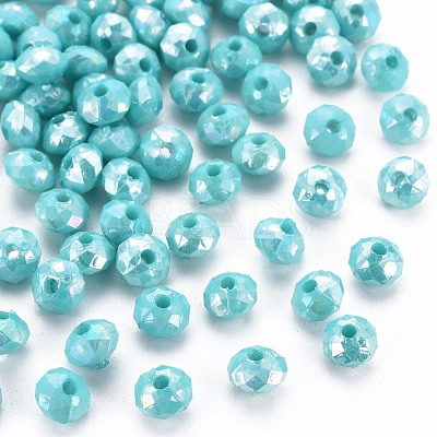 Opaque Acrylic Beads MACR-Q239-018C-05-1