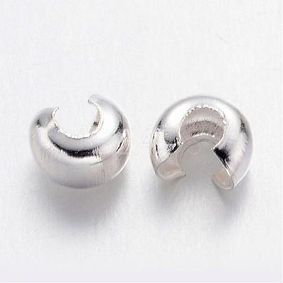 Iron Crimp Beads Covers X-IFIN-H028-S-1