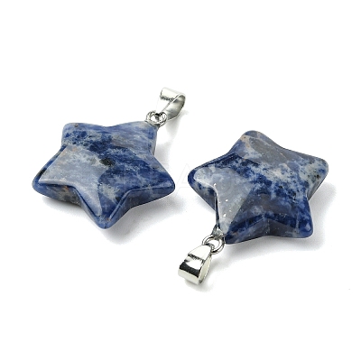 Natural Sodalite Pendants GG-K002-10D-1