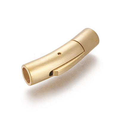 Ion Plating(IP) 304 Stainless Steel Bayonet Clasps STAS-I013-5mm-MG-1