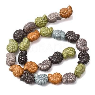 Vintage Handmade Porcelain Beads Strands PR-CBAA37B-05A-01-1