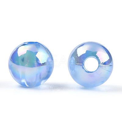 Transparent Acrylic Beads MACR-T046-01E-14-1