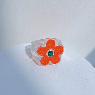 Resin Finger Rings for Women FS-WG0F165-03-1