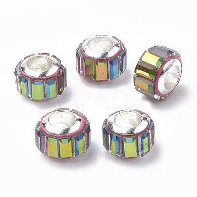 Glass European Beads GPDL-S039-02I-1