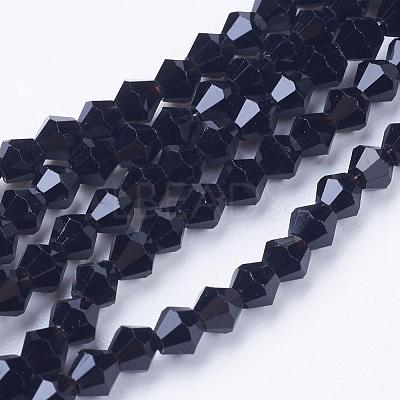 Imitation Austrian Crystal 5301 Bicone Beads GLAA-S026-10-1