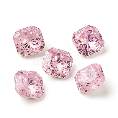 K9 Glass Rhinestone Pointed Back Cabochons RGLA-P030-07A-M01-1