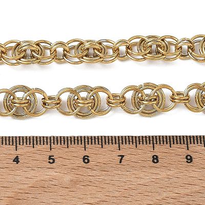 304 Stainless Steel Chain Necklaces for Women SA-CBA4051-08G-1