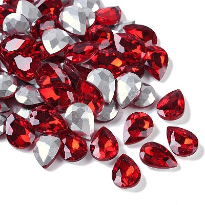 Glass Pointed Back Rhinestone LS-RGLA-Q001-7-1