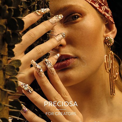 Preciosa&reg MAXIMA Crystal No Hotfix Flatback Stones Y-PRC-NSS12-23980-230-1