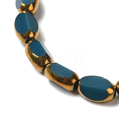 Electroplate Glass Beads Strands X-EGLA-P061-02A-09-1