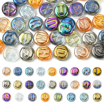 Electroplate Glass Beads EGLA-YW0005-01-1