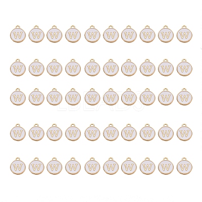 Golden Plated Alloy Charms ENAM-SZ0001-25A-W-1