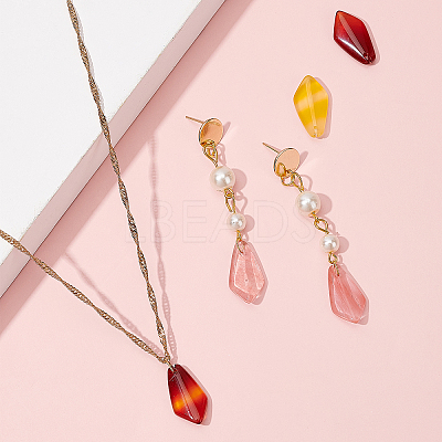 Natural & Synthetic Mixed Gemstone Pendants G-AR0003-46-1