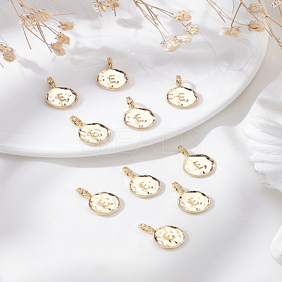 10Pcs Alloy Pendants FIND-LP0003-36E-1
