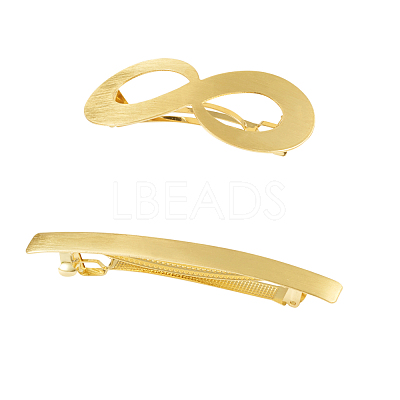 Brass Filigree Hair Barrette PHAR-SZ0001-01MG-1