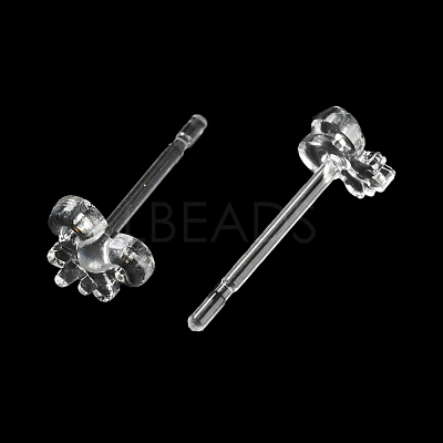 Resin Stud Earring Findings FIND-H046-09-1