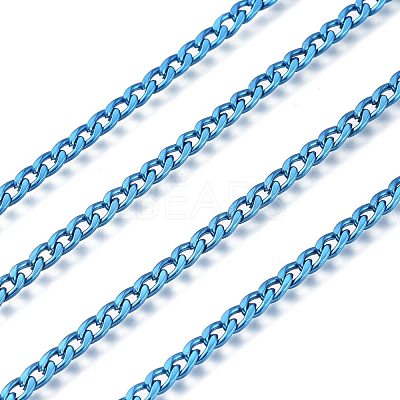 Electrophoresis 304 Stainless Steel Curb Chains CHS-I003-Q02-1