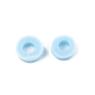Handmade Polymer Clay Beads CLAY-Q251-8.0mm-101-1