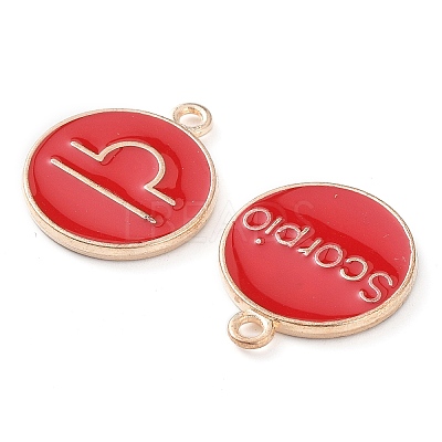 Alloy Enamel Pendants ENAM-S124-01A-07-1
