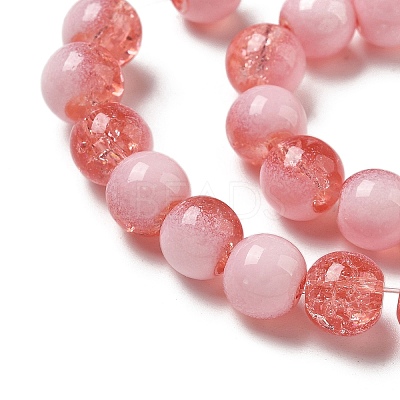 Crackle Glass Beads X1-GLAA-U001-8mm-13-1