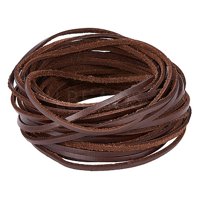 Gorgecraft Flat Leather Jewelry Cord 