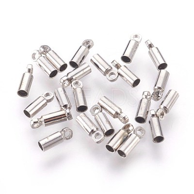 Brass Cord Ends KK-F768-04P-1