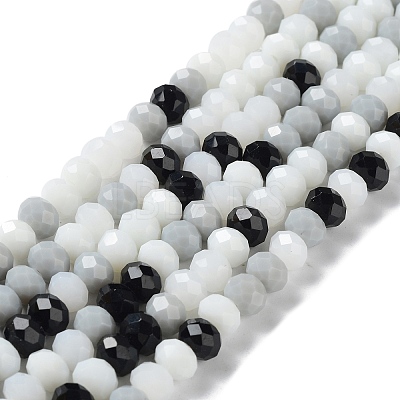 Glass Beads Strands EGLA-A034-M8mm-48-1