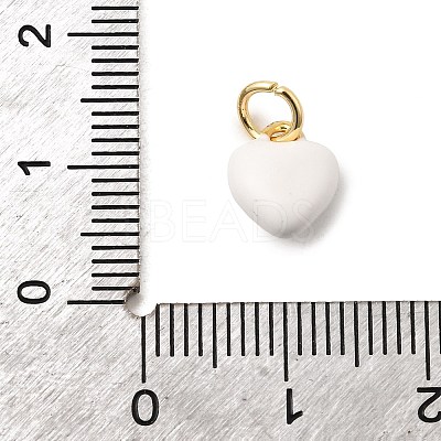 Brass Enamel Charms KK-A268-12G-04-1