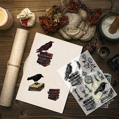 Plastic Stamps DIY-WH20018-0062-1