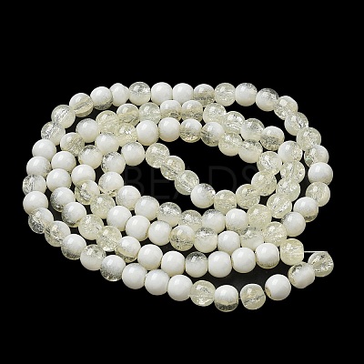Crackle Glass Beads X1-GLAA-U001-8mm-11-1