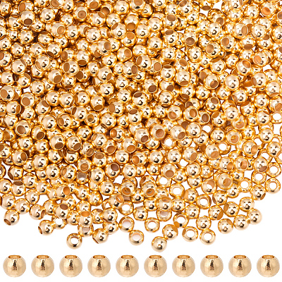 Brass Spacer Beads KK-BBC0015-08D-1
