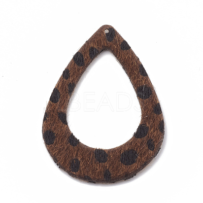 Imitation Leather Big Pendants FIND-N001-09A-1