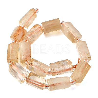 Heated Natural Citrine Beads Strands GG-CBA8682-A02-1
