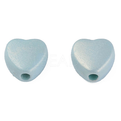 Spray Painted Acrylic Beads CACR-N006-22-C01-1