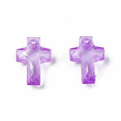 Transparent Acrylic Pendants MACR-S373-130-B05-1