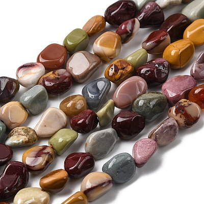 Natural Alashan Agate Beads Strands G-B161-B08-1