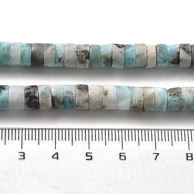 Natural Larimar Beads Strands G-Q024-B03-04-1