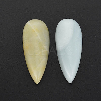 Natural Flower Amazonite Cabochons G-N326-123B-1