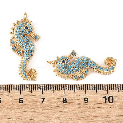 SHEGRACE Brass Synthetic Turquoise Pendants XGRQ5K388-839G-1