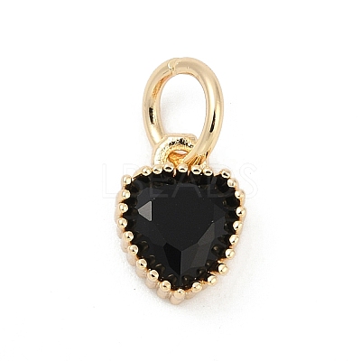 Brass Micro Pave Cubic Zirconia Pendants KK-H204-01KCG-04-1