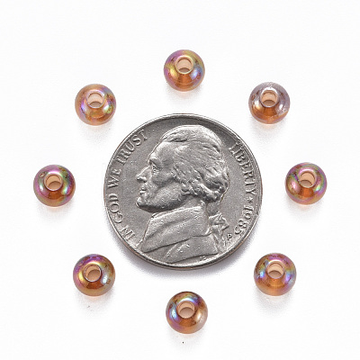 Transparent Acrylic Beads MACR-S370-B6mm-761-1